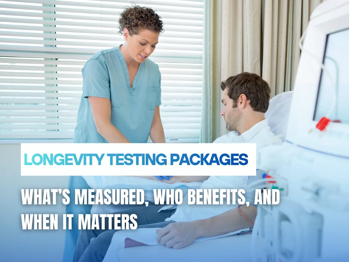 Image for Executive Longevity Testing: Clinically Validated Complete Guide