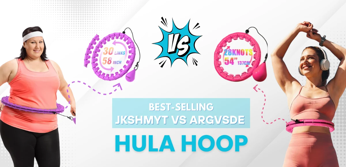 Best-Selling Amazon Hula Hoop Review: JKSHMYT vs Argvsde Infinity Fitness Hoop image