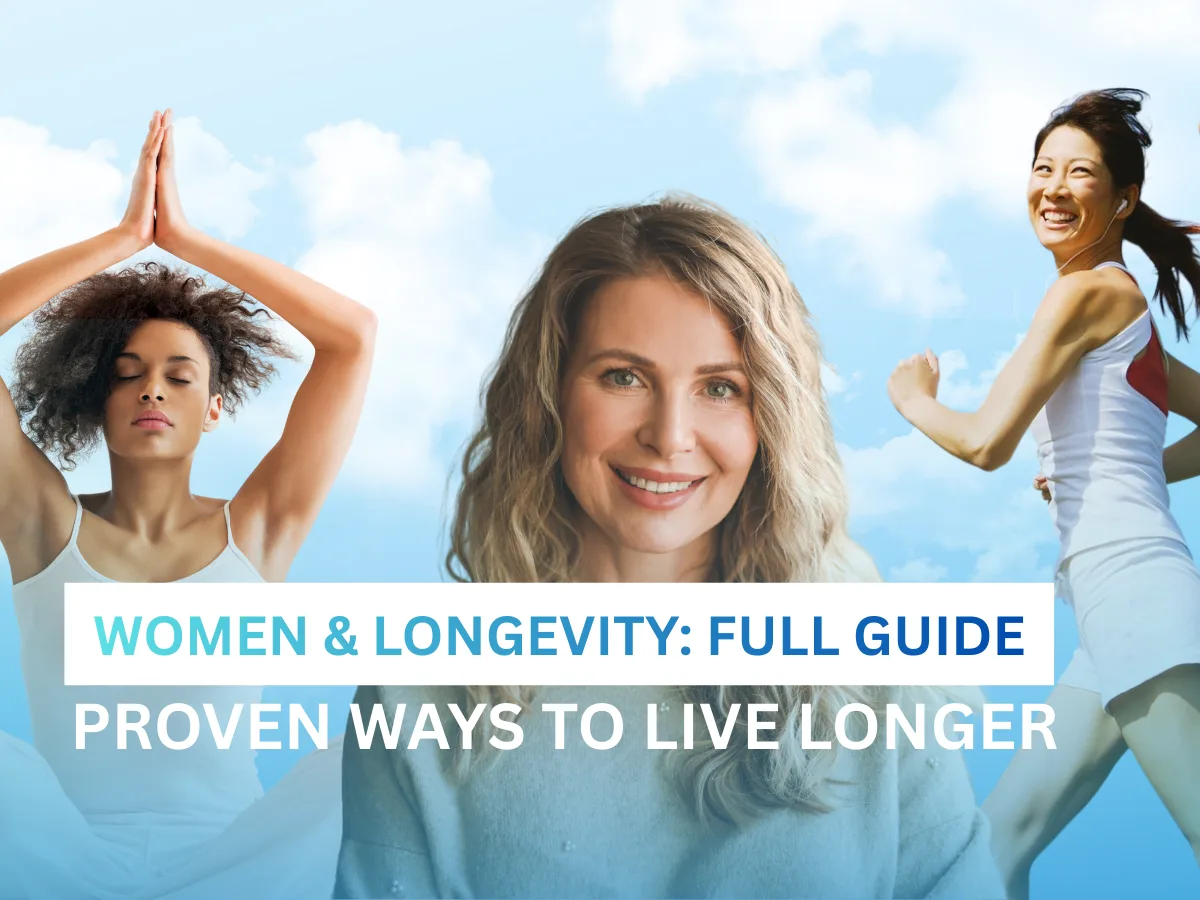 Image for Frauen & Longevity: Was Ihnen wirklich hilft, länger und gesünder zu leben